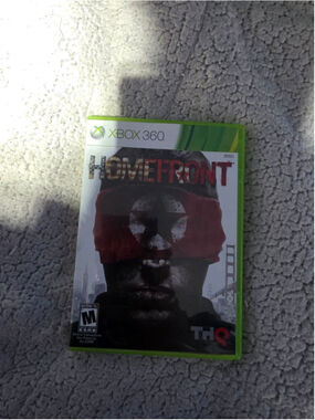 THQ Homefront Xbox 360 Video Game One Size Green Red